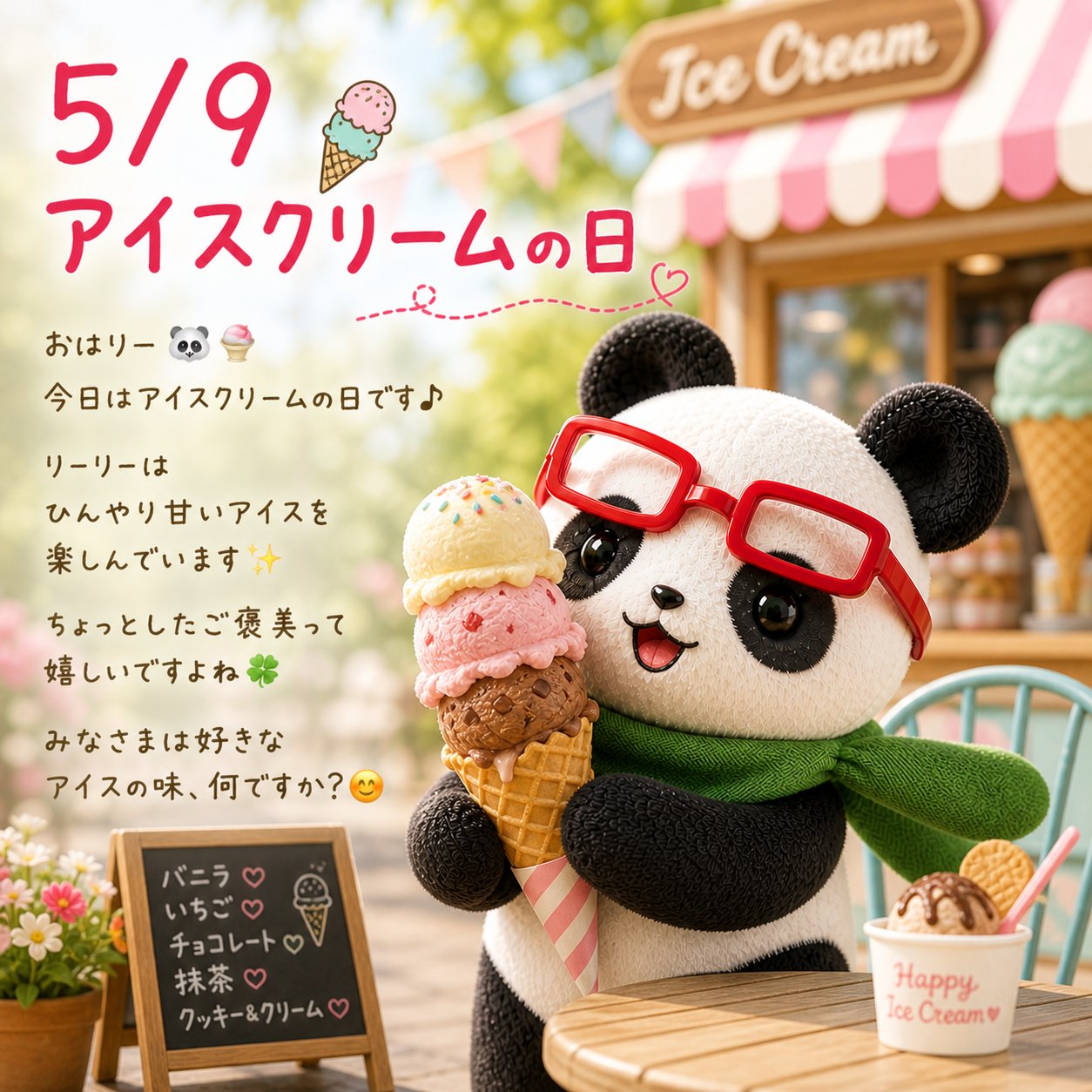 アイスクリームの日